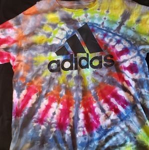 Adidas shirt tie dye